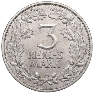Deutschland, Weimarer Republik, 3 Mark 1925
