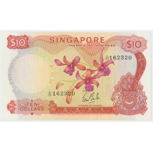 Singapore, 10 dollari 1967 (WD)