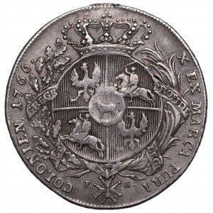 Stanislaw August Poniatowski, Thaler 1766 F.S. - zbrojár