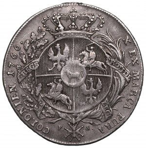 Stanislaw August Poniatowski, Thaler 1766 F.S. - zbrojár