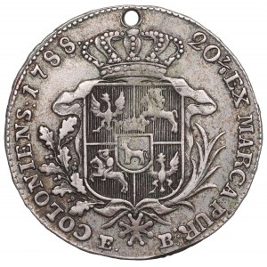 Stanislaus Augustus, Half-thaler 1788