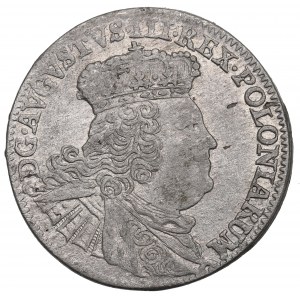 Germany, Saxony, Friedrich August II, 6 groschen 1756, Leipzig