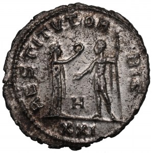 Cesarstwo Rzymskie, Aurelian, Antoninian Antiochia - RESTITVT ORBIS