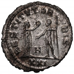 Cesarstwo Rzymskie, Aurelian, Antoninian Antiochia - RESTITVT ORBIS