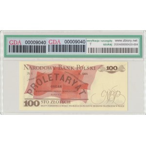 PRL, 100 Zloty 1976 DG - GDA 65EPQ