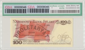 PRL, 100 zlotých 1982 LG - GDA 65EPQ