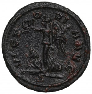 Impero romano, Aureliano, denario romano - rarità ex Skibniewski