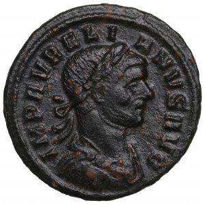 Impero romano, Aureliano, denario romano - rarità ex Skibniewski