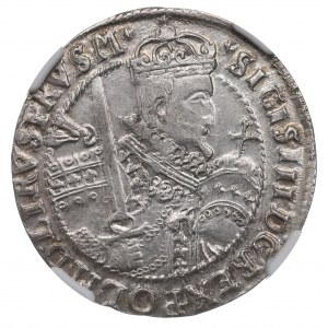 Sigismund III. Vasa, Ort 1622, Bromberg (Bydgoszcz) - ex Pączkowski - NGC MS64