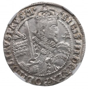 Žigmund III Vasa, Ort 1622, Bydgoszcz - ex Pączkowski - NGC MS64