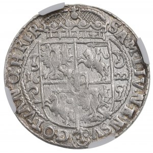 Sigismund III. Vasa, Ort 1622, Bromberg (Bydgoszcz) - ex Pączkowski - NGC MS64