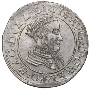 Sigismond II Auguste, Quadruple 1568, Vilnius, L/LITHUANIA - EXCELLENT