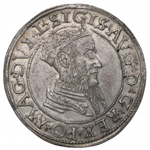 Sigismondo II Augusto, Quadruplo 1566, Vilnius, L/LIT - BELLISSIMO