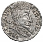 Sigismond III Vasa, Trojak 1598, Vilnius - Armoiries du Cygne et du Taureau - BEAUTÉ