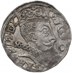 Žigmund III Vasa, Trojak 1597, Lublin, Reysnerov monogram - ex NGC MS63