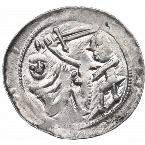 Vladislaus II, Denarius, Cracow - NGC MS62