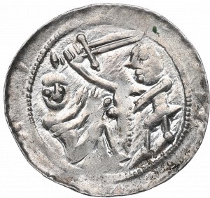 Vladislaus II, Denarius, Cracow - NGC MS62