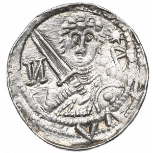 Vladislaus II, Denarius, Cracow