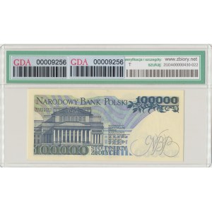 PRL, 100 000 złotych 1990 H - GDA 64