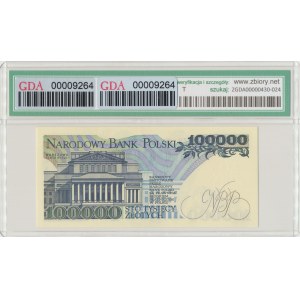 PRL, 100 000 PLN 1990 AC - GDA 63