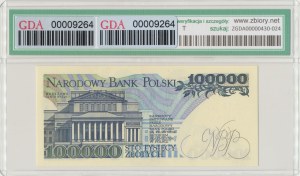 PRL, 100 000 złotych 1990 AC - GDA 63