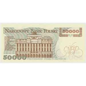 PRL, 50000 złotych 1989 N