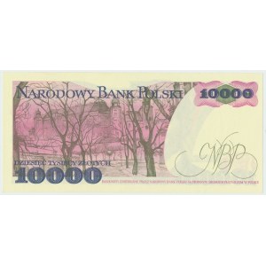 Poľská ľudová republika, 10000 zlotých 1988 BK