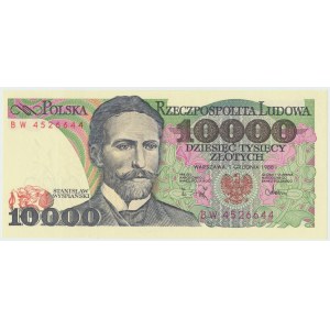 Repubblica Popolare di Polonia, 10000 zloty 1988 BW