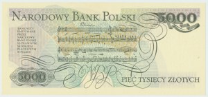 PRL, 5000 złotych 1982 F