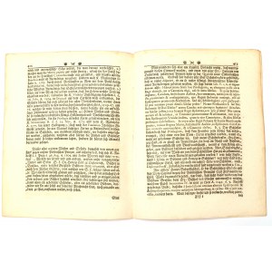 Historischen Munz-Belustigung 1731 - coupure de presse de Charles Ferdinand Vasa