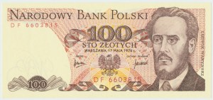 People's Republic of Poland, 100 gold 1976 DF