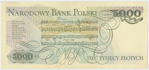 Volksrepublik Polen, 5000 Zloty 1982 H