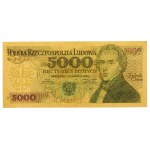 République populaire de Pologne, 5000 zloty 1982 H