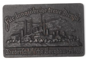 Silesia, Award plaque for many years of exemplary work - Gliwice