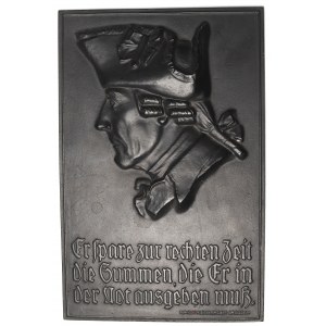 Germany, Placard of Frederick the Great