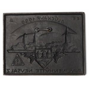 Śląsk, Plakieta noworoczna - Nowa Sól 1929