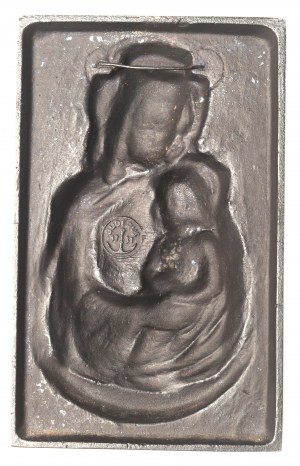 Allemagne, Placard de la Vierge à l'Enfant - Buderus