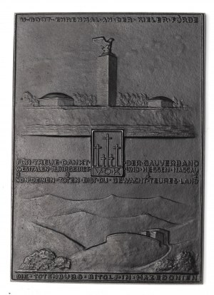 Silésie, plaque d'honneur 1942 - Gliwice