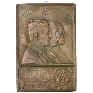 Silesia, Award plaque for long years of exemplary work for Pole 1914