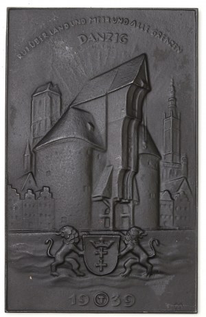 Gdansk, Placard 1939 - Buderus