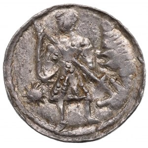 Boleslaus III, Denarius, Fight with a dragon