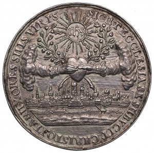 Jan II Kazimierz, Medal zaślubinowy Hohn - późniejszy odlew