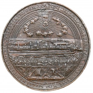 Jan II Kazimierz, Medal pokój w Oliwie 1660 - kopia kolekcjonerska