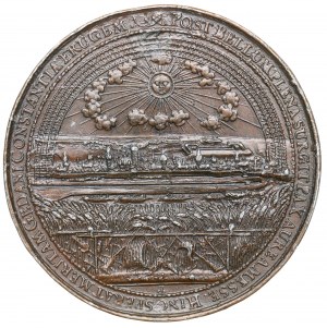 Jan II Kazimierz, Medal pokój w Oliwie 1660 - kopia kolekcjonerska