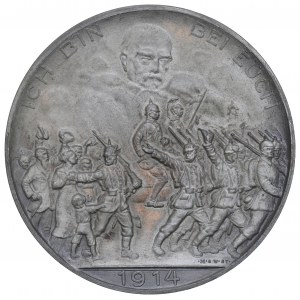 Allemagne, médaille du 100e anniversaire de Bismarck 1915