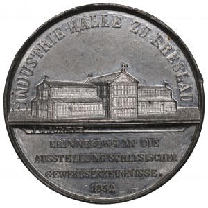 Schlesien, Medal Ausstellung 1852 Breslau