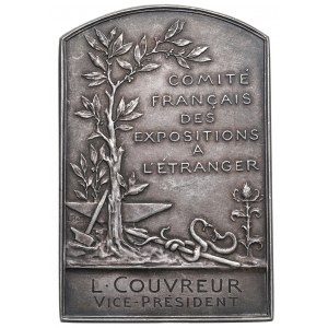 France, plaque du Comité des foires internationales