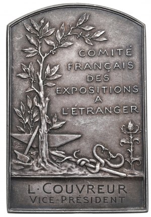 France, plaque du Comité des foires internationales