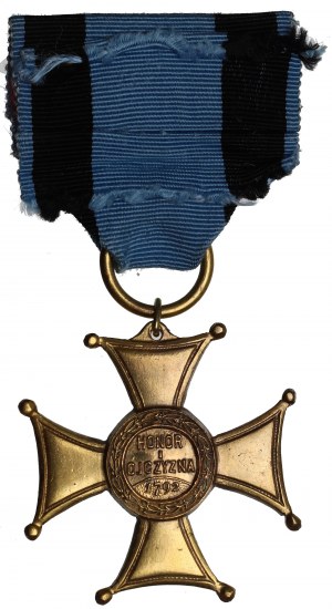 PRL, Krzyż złoty Orderu wojennego Virtuti Militari - kopia Panasiuk