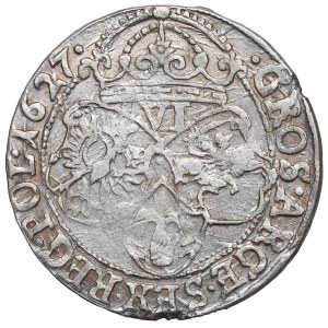 Zygmunt III Waza, Šesťpencový 1627, Krakov